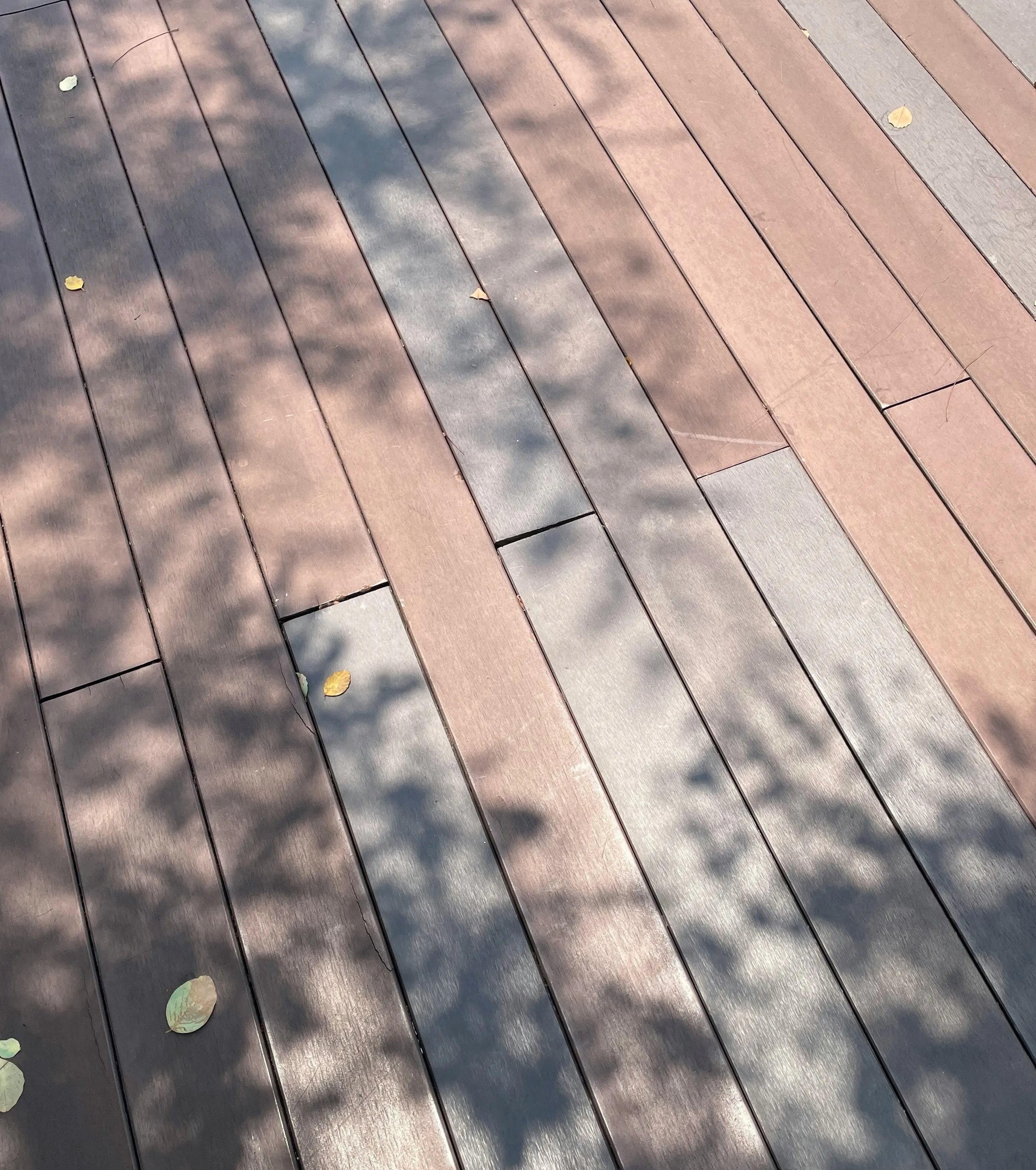 Deck repair to replace old and damaged deck boards